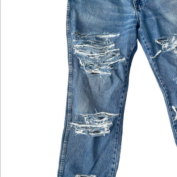 Wrangler Womens Jeans Sz 36x29 High Waist Distressed Denim - Picture 4 of 15